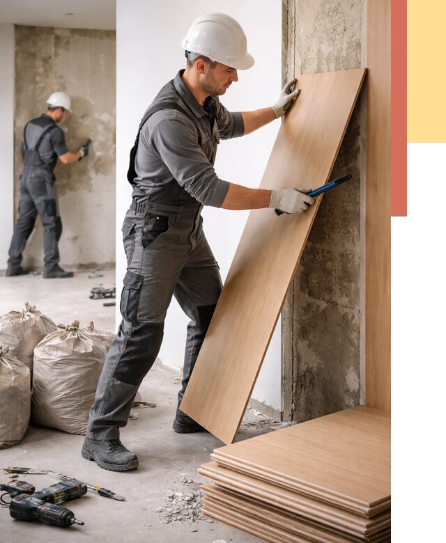 Демонтаж стеновых панелей в Славгороде от 3640 руб. за м² быстро и недорого | ОТДЕЛОЧНИК-Слд