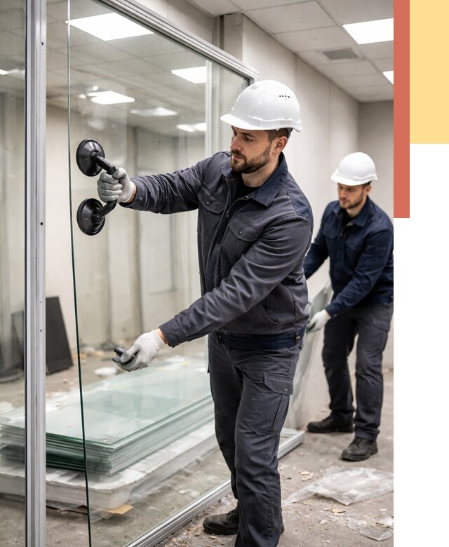 Демонтаж стеклянных перегородок в Славгороде от 3328 руб. — быстро и недорого | ОТДЕЛОЧНИК-Слд