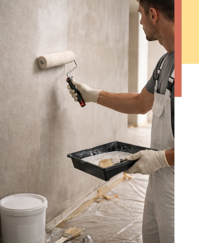 Грунтовка стен в Славгороде от 2288 руб. м2 — быстро, недорого, с материалом | ОТДЕЛОЧНИК-Слд