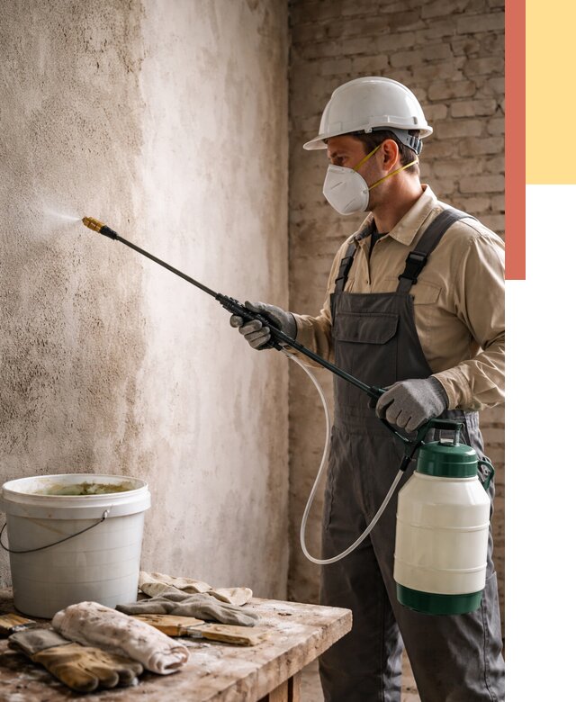 Антисептическая обработка стен в Славгороде от 1248 руб. — быстро и недорого | ОТДЕЛОЧНИК-Слд