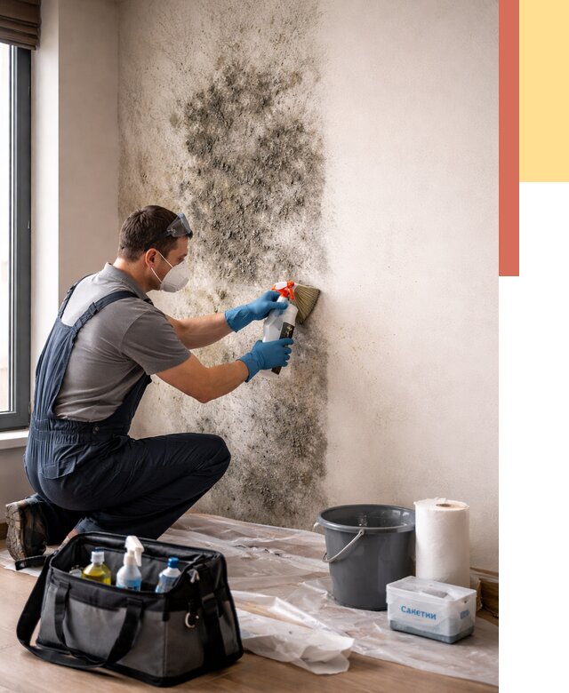 Удаление плесени со стен в Славгороде от 2236 руб. — быстро и недорого | ОТДЕЛОЧНИК-Слд