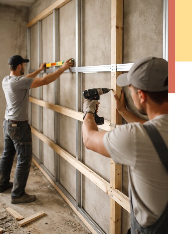 Устройство обрешетки под панели в Славгороде от 2184 руб. — монтаж под ключ | ОТДЕЛОЧНИК-Слд