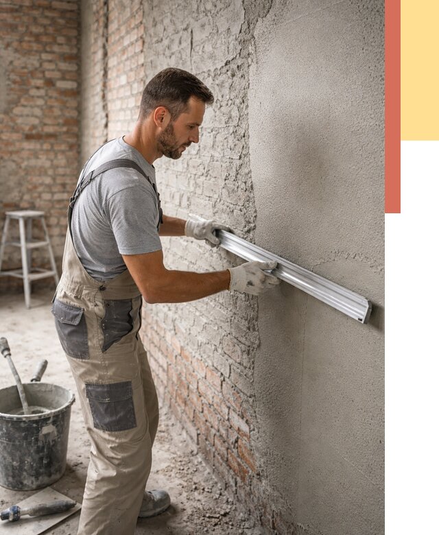 Штукатурка кирпичных стен в Славгороде от 4680 руб/м2 — быстро и недорого | ОТДЕЛОЧНИК-Слд