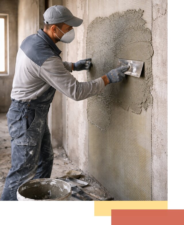 Штукатурка стен по сетке в Славгороде под ключ качественно и быстро