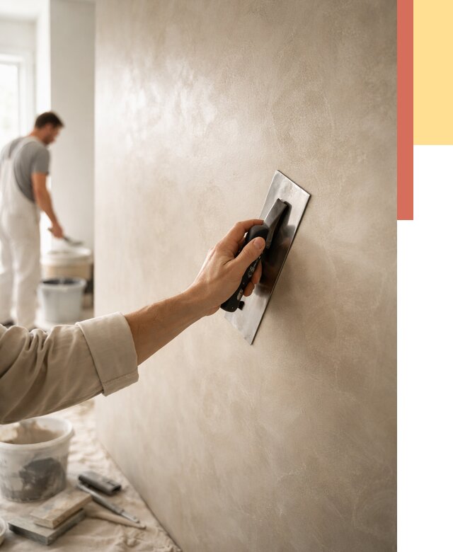 Венецианская штукатурка в Славгороде от 3640 руб/м² — нанесение стен под ключ | ОТДЕЛОЧНИК-Слд