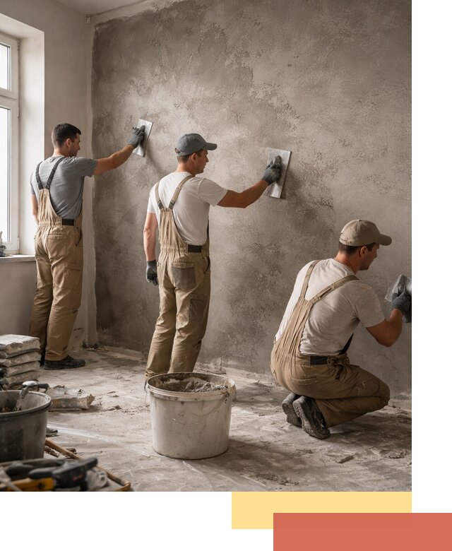 Декоративная штукатурка под бетон в Славгороде для стен и потолков