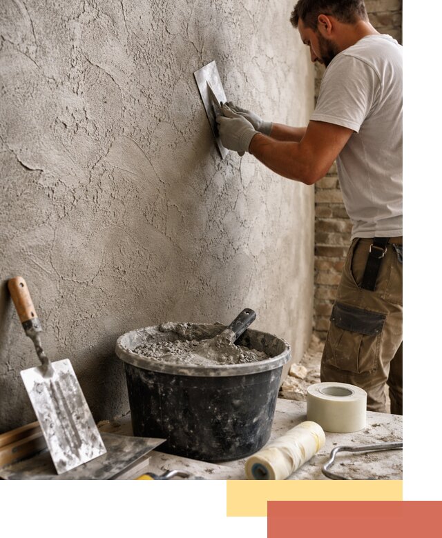 Декоративная штукатурка лофт в Славгороде — отделка стен и потолков