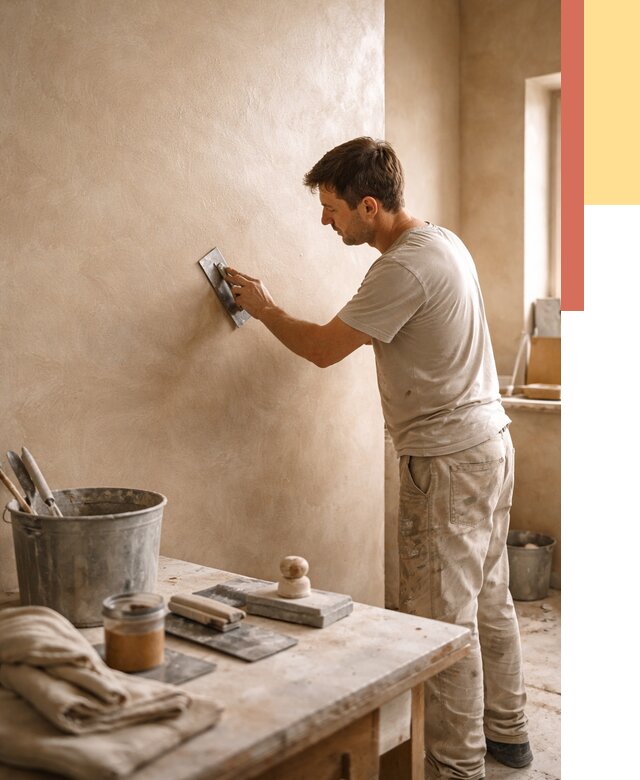 Марокканская штукатурка таделакт в Славгороде под ключ от 4368 руб. | ОТДЕЛОЧНИК-Слд