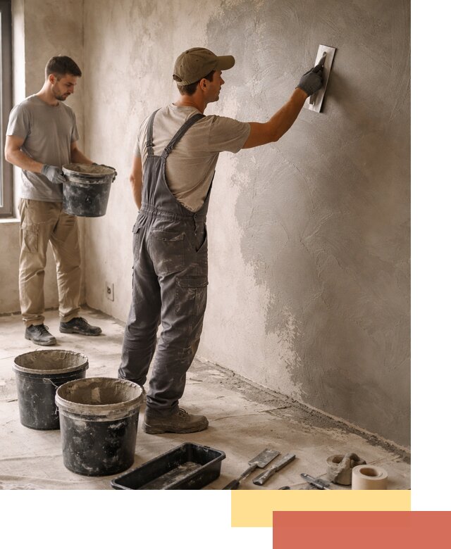 Нанесение микроцемента на стены в Славгороде качественно и быстро