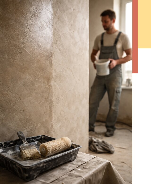 Нанесение воска на штукатурку в Славгороде от 3640 руб. | Услуги ОТДЕЛОЧНИК-Слд