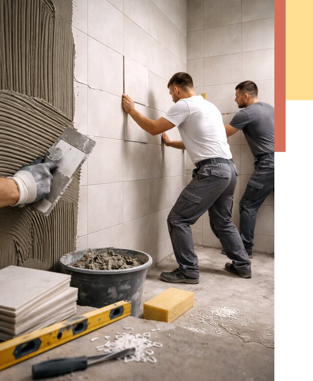 Укладка плитки на стены в Славгороде от 884 руб. — качественно и недорого | ОТДЕЛОЧНИК-Слд