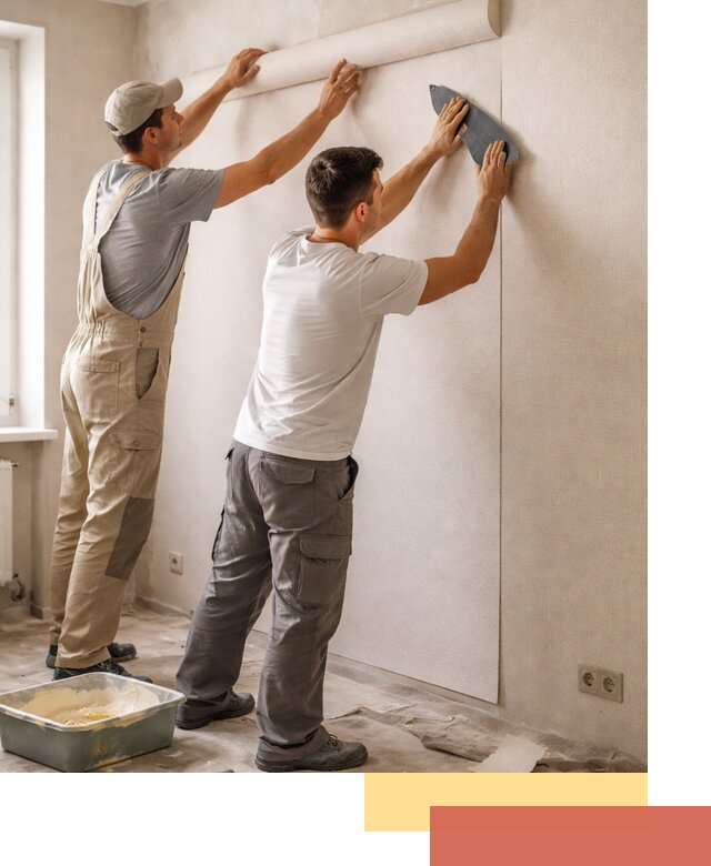 Поклейка виниловых обоев в Славгороде профессионально и качественно