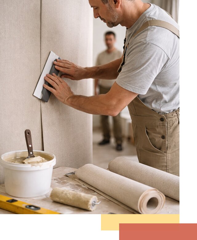 Поклейка текстильных обоев в Славгороде профессионально и аккуратно