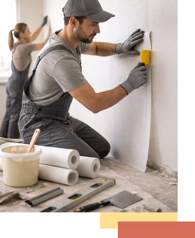 Поклейка стеклообоев профессионально в Славгороде