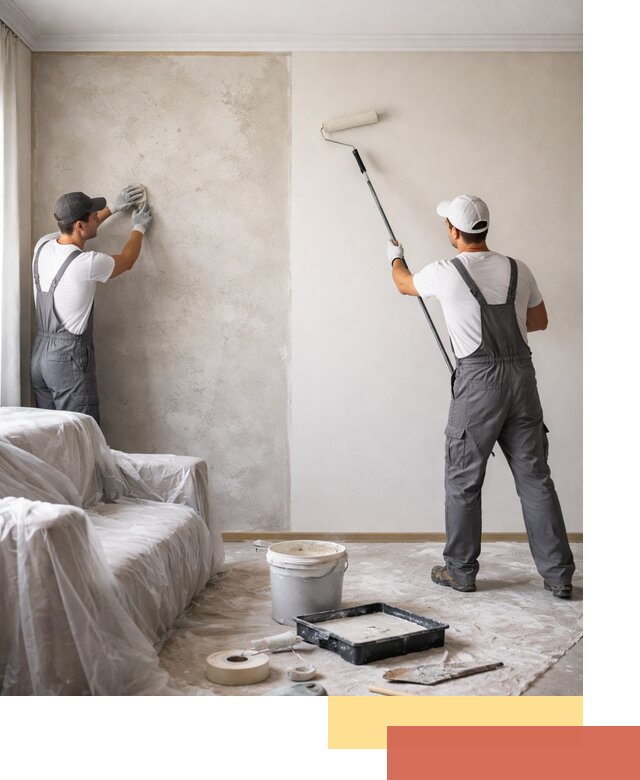 Покраска стен антивандальной краской в Славгороде