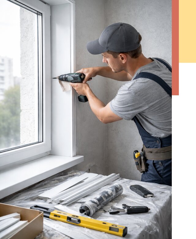 Установка пластиковых откосов в Славгороде от 2340 руб. | ОТДЕЛОЧНИК-Слд монтаж, быстро и недорого