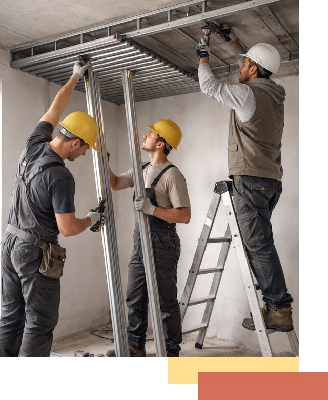 Монтаж реечного потолка под ключ в Славгороде