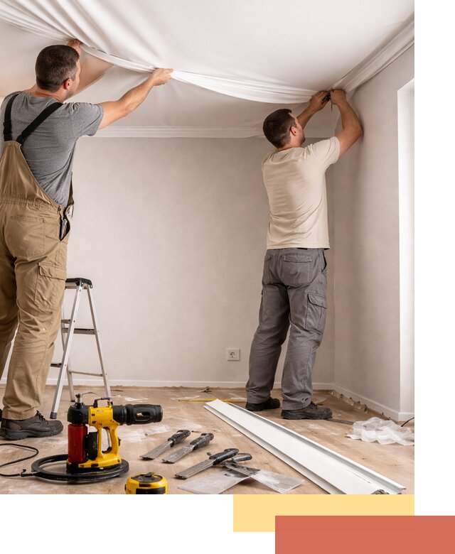 Монтаж ПВХ натяжного потолка в Славгороде качественно и быстро