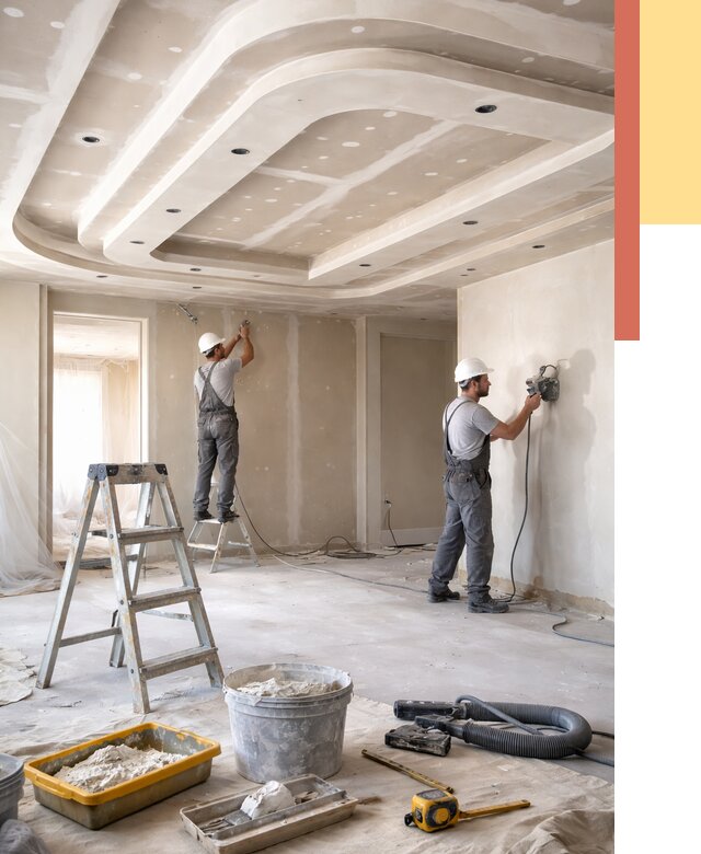 Многоуровневый потолок из гипсокартона в Славгороде от 780 руб. под ключ | ОТДЕЛОЧНИК-Слд