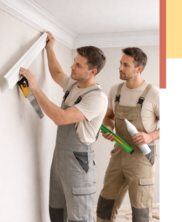 Монтаж потолочного плинтуса в Славгороде от 2392 руб. — быстро и недорого | ОТДЕЛОЧНИК-Слд