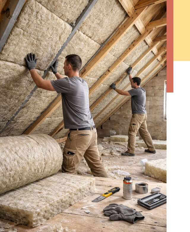 Утепление потолка минватой в Славгороде от 1508 руб. — быстро и недорого | ОТДЕЛОЧНИК-Слд