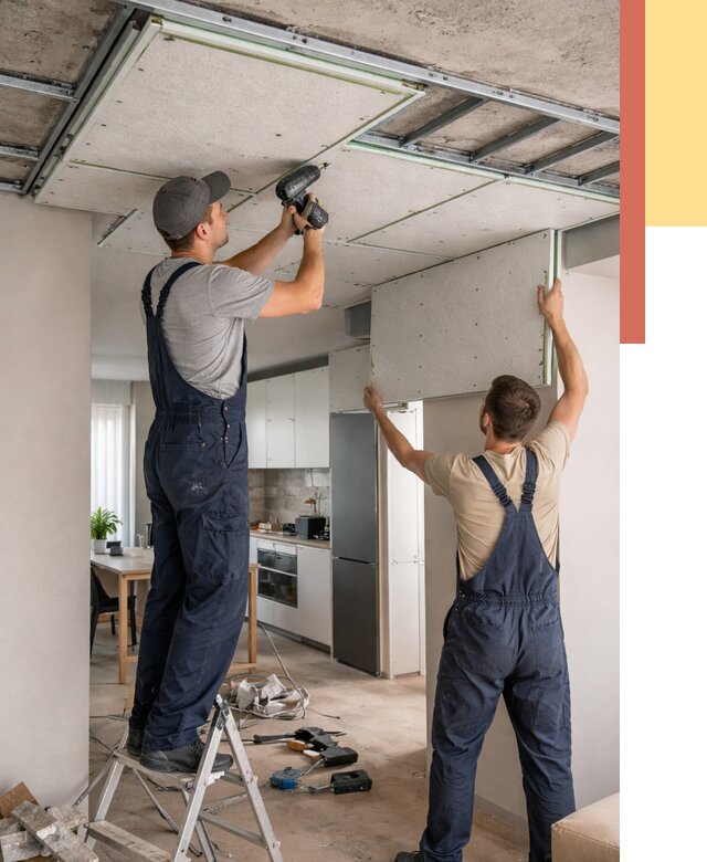 Шумоизоляция потолка панелями зипс в Славгороде от 1924 руб. под ключ | ОТДЕЛОЧНИК-Слд